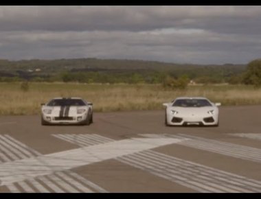 Βίντεο: Ford GT Kompressor εναντίον μιας Lamborghini Aventador